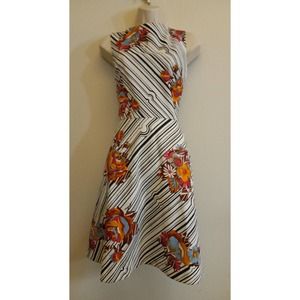 Vintage Summer Hawaiian Dress By Kay Windsor Medium M